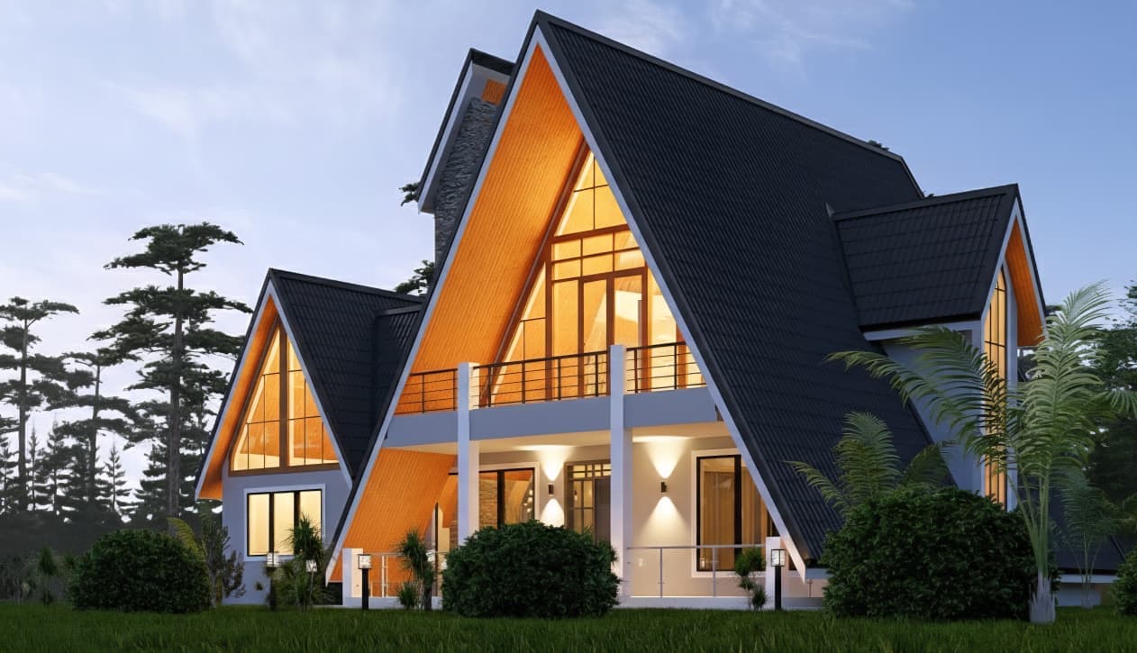 Modern A-Frame by Toshabuild Africa Limited